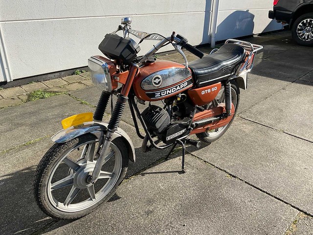 1987 zundapp gts50 oldtimer brommer - afbeelding 1 van  8