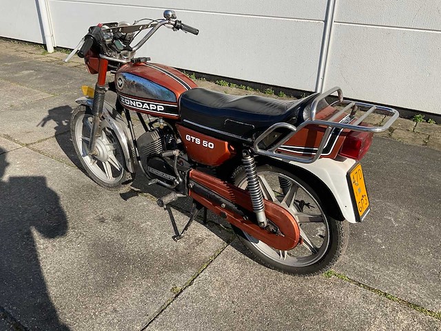 1987 zundapp gts50 oldtimer brommer - afbeelding 5 van  8