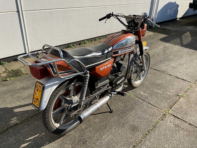1987 zundapp gts50 oldtimer brommer - afbeelding 6 van  8