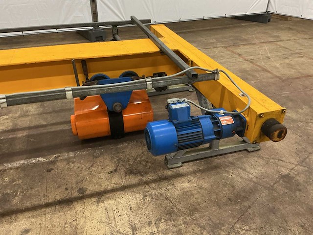 1988 abus 2.000 kg x 7,20 m bovenloopkraan - afbeelding 7 van  14