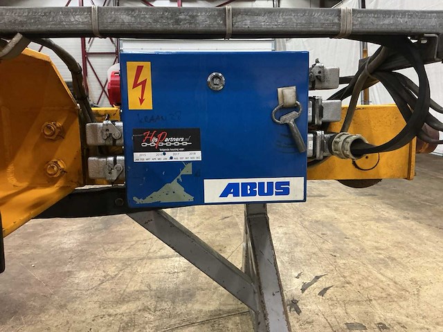 1988 abus 2.000 kg x 7,20 m bovenloopkraan - afbeelding 8 van  14