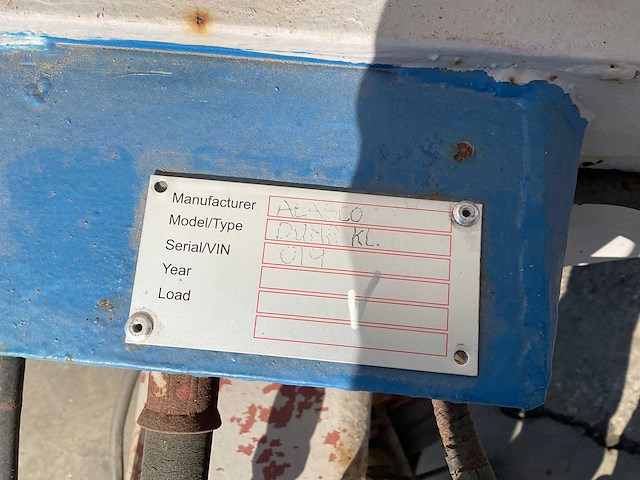 1988 alasco kldumper aanhanger - afbeelding 2 van  10