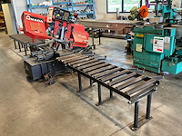 1988 amada hfa 250 semi-automatische bandzaagmachine - afbeelding 3 van  10