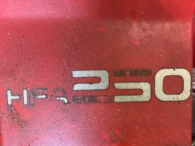 1988 amada hfa 250 semi-automatische bandzaagmachine - afbeelding 2 van  10