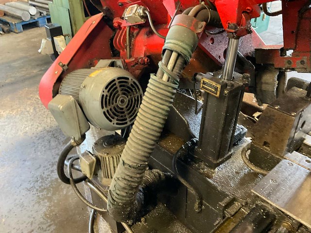 1988 amada hfa 250 semi-automatische bandzaagmachine - afbeelding 9 van  10