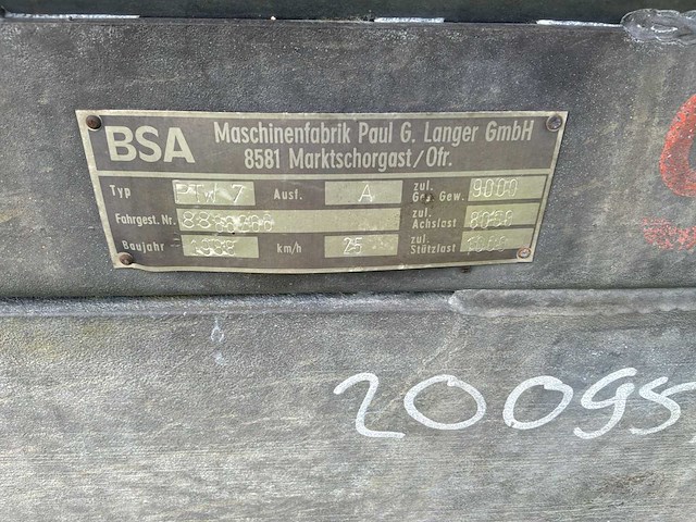 1988 bsa ptw7 mesttank - afbeelding 2 van  10