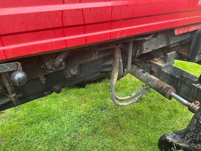 1988 case international 1255xl vierwielaangedreven landbouwtractor - afbeelding 10 van  32