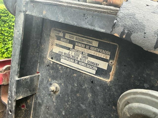 1988 case international 1255xl vierwielaangedreven landbouwtractor - afbeelding 26 van  32
