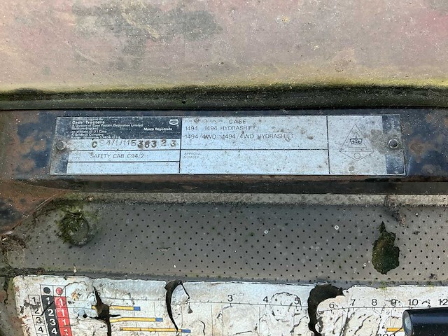 1988 case international international tweewielaangedreven landbouwtractor - afbeelding 11 van  19