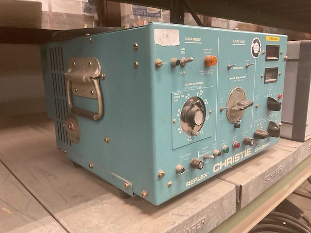 1988 christie electric corp rf80h charger / analyzer - afbeelding 1 van  2