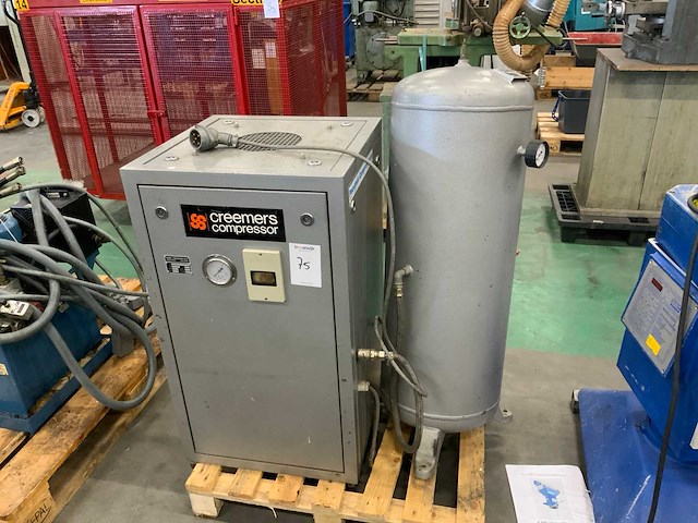 1988 creemers sgv 370 luchtcompressor - afbeelding 1 van  3