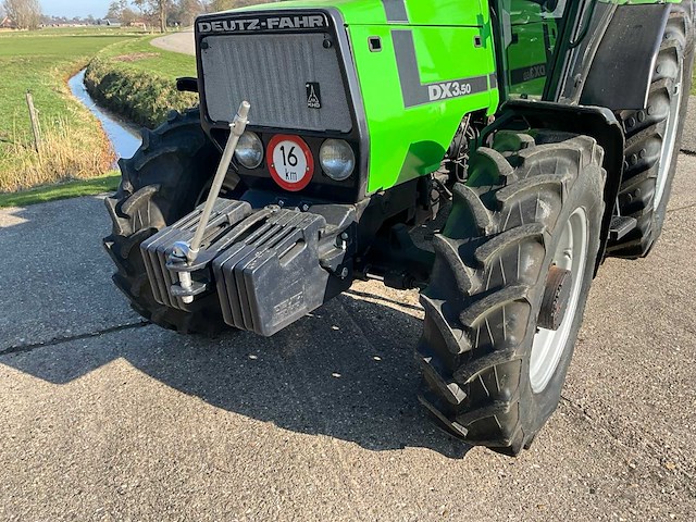 1988 deutz-fahr dx 3.50 vierwielaangedreven landbouwtractor - afbeelding 6 van  30
