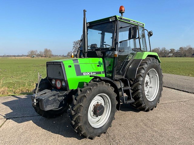 1988 deutz-fahr dx 3.50 vierwielaangedreven landbouwtractor - afbeelding 11 van  30