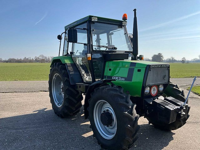 1988 deutz-fahr dx 3.50 vierwielaangedreven landbouwtractor - afbeelding 23 van  30