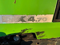 1988 deutz-fahr dx 4.70 turbo vierwielaangedreven landbouwtractor - afbeelding 9 van  32