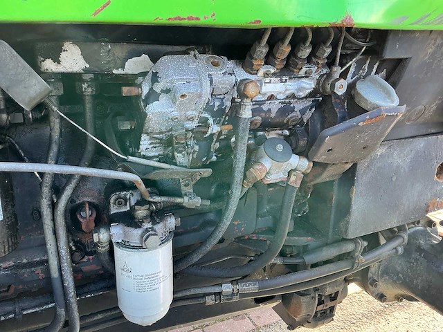 1988 deutz-fahr dx 4.70 turbo vierwielaangedreven landbouwtractor - afbeelding 8 van  29
