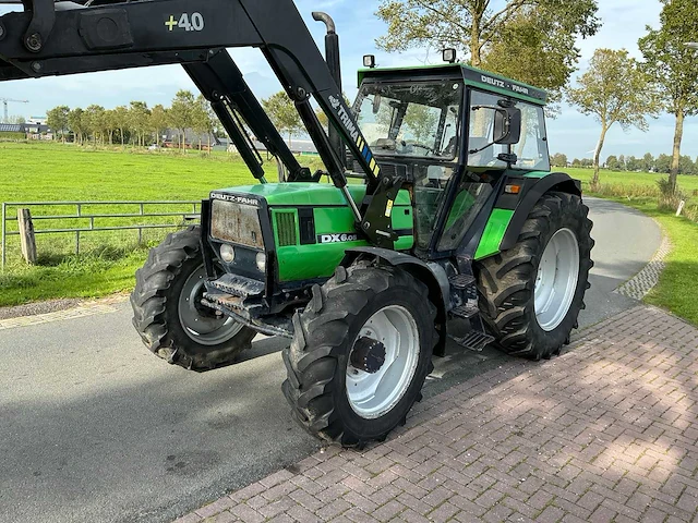 1988 deutz-fahr dx 6.05 vierwielaangedreven landbouwtractor - afbeelding 9 van  29