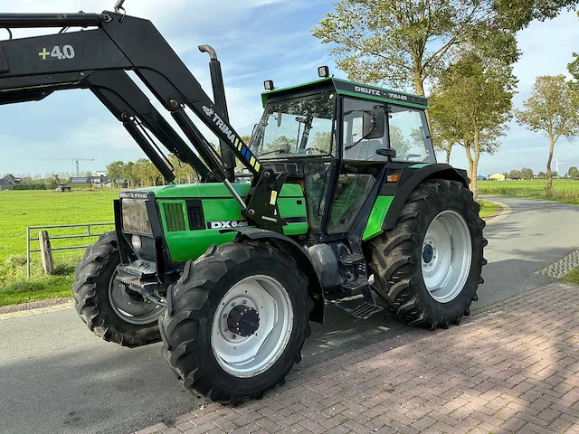 1988 deutz-fahr dx 6.05 vierwielaangedreven landbouwtractor - afbeelding 12 van  29