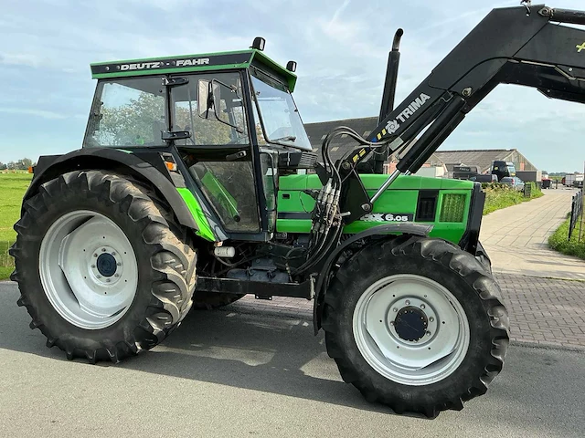 1988 deutz-fahr dx 6.05 vierwielaangedreven landbouwtractor - afbeelding 26 van  29