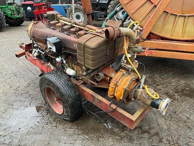1988 faber dh110 beregeningshaspel 350mtr. met pomp - afbeelding 23 van  29
