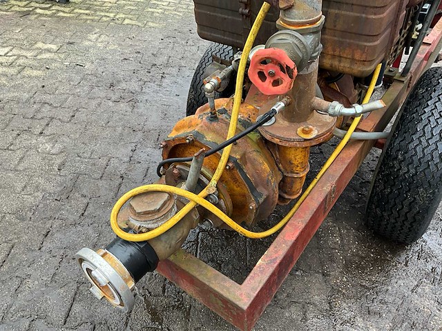 1988 faber dh110 beregeningshaspel 350mtr. met pomp - afbeelding 25 van  29