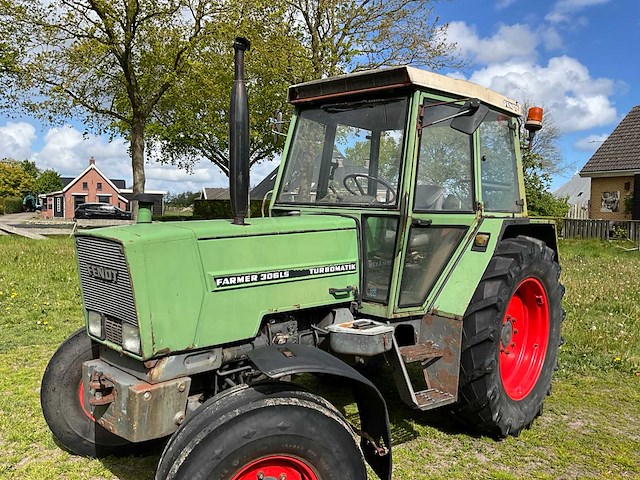 1988 fendt farmer 306ls turbomatik tweewielaangedreven landbouwtractor - afbeelding 2 van  34