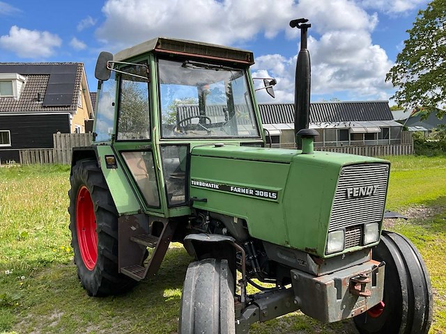 1988 fendt farmer 306ls turbomatik tweewielaangedreven landbouwtractor - afbeelding 3 van  34