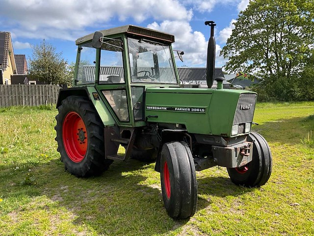 1988 fendt farmer 306ls turbomatik tweewielaangedreven landbouwtractor - afbeelding 4 van  20
