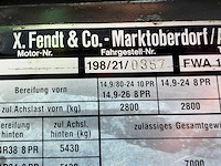 1988 fendt farmer 311 lsa vierwielaangedreven landbouwtractor - afbeelding 2 van  11