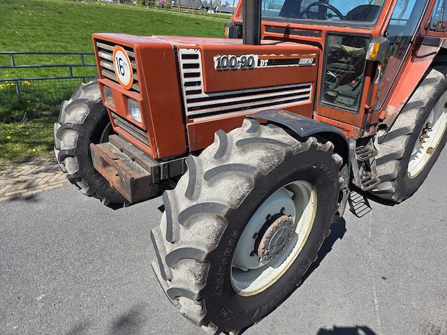 1988 fiat 100-90dt vierwielaangedreven landbouwtractor - afbeelding 8 van  41