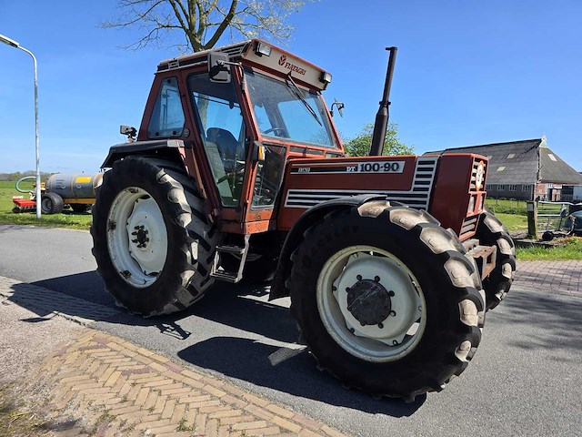 1988 fiat 100-90dt vierwielaangedreven landbouwtractor - afbeelding 14 van  41