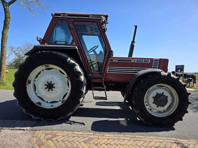 1988 fiat 100-90dt vierwielaangedreven landbouwtractor - afbeelding 40 van  41