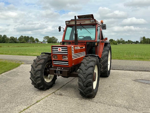 1988 fiat 100-90dt vierwielaangedreven landbouwtractor - afbeelding 12 van  28