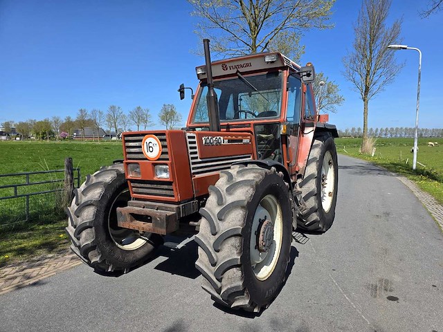 1988 fiat 100-90dt vierwielaangedreven landbouwtractor - afbeelding 9 van  33