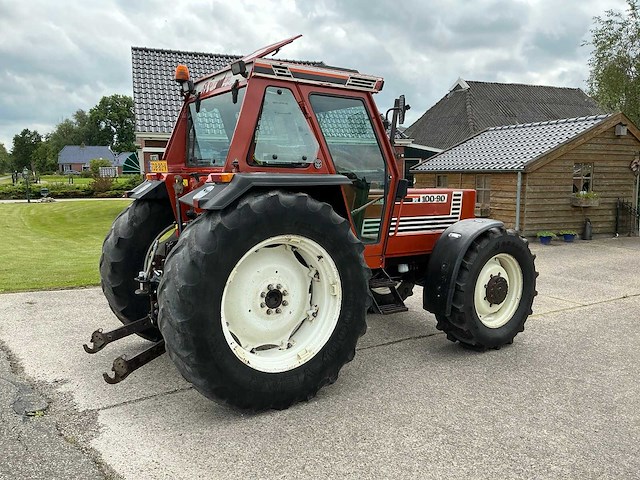 1988 fiat 100-90dt vierwielaangedreven landbouwtractor - afbeelding 26 van  28