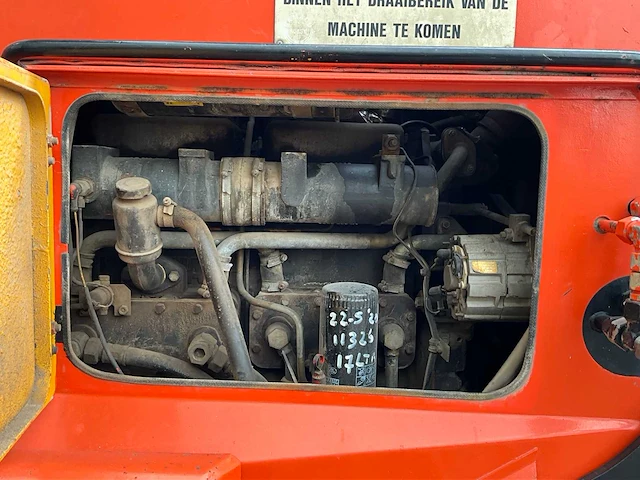 1988 hanomag d 540 e turbo rups bulldozer - afbeelding 14 van  32
