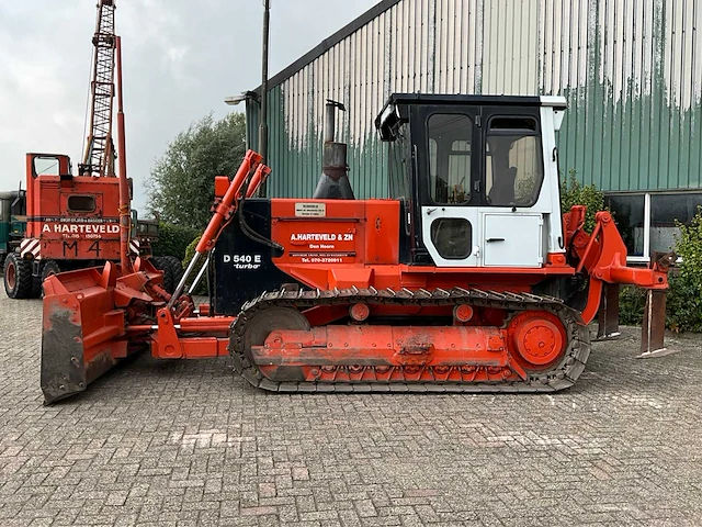 1988 hanomag d 540 e turbo rups bulldozer - afbeelding 12 van  32