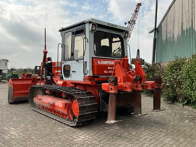 1988 hanomag d 540 e turbo rups bulldozer - afbeelding 28 van  32