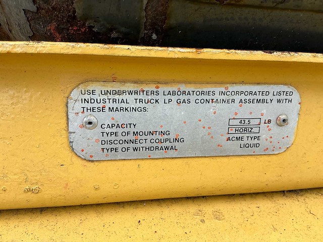 1988 hyster s3.00xl vorkheftruck - afbeelding 16 van  22