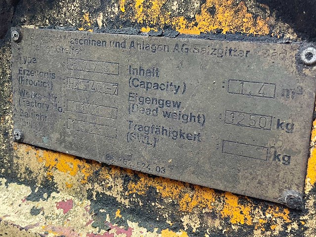 1988 hzg1400 knijperbak - afbeelding 5 van  5