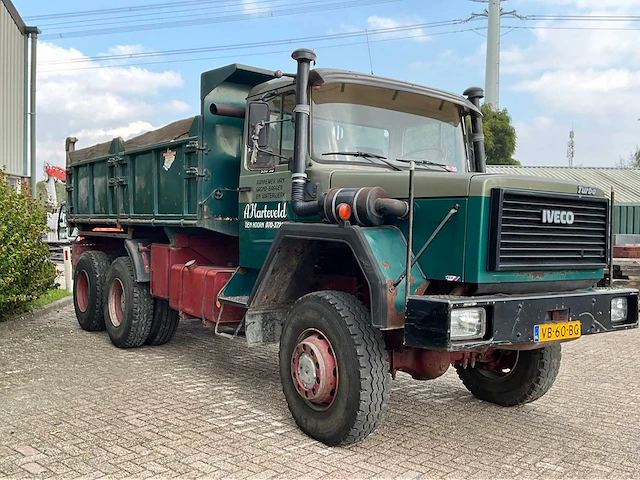 1988 iveco 330-30 6x6 vrachtwagen kipper - afbeelding 16 van  26