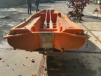 1988 jeanneau new matic 360 polyester boot met enkelassige boottrailer, lier en roeispanen - afbeelding 8 van  25