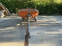1988 jeanneau new matic 360 polyester boot met enkelassige boottrailer, lier en roeispanen - afbeelding 19 van  25