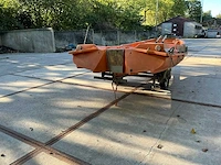 1988 jeanneau new matic 360 polyester boot met enkelassige boottrailer, lier en roeispanen - afbeelding 25 van  25