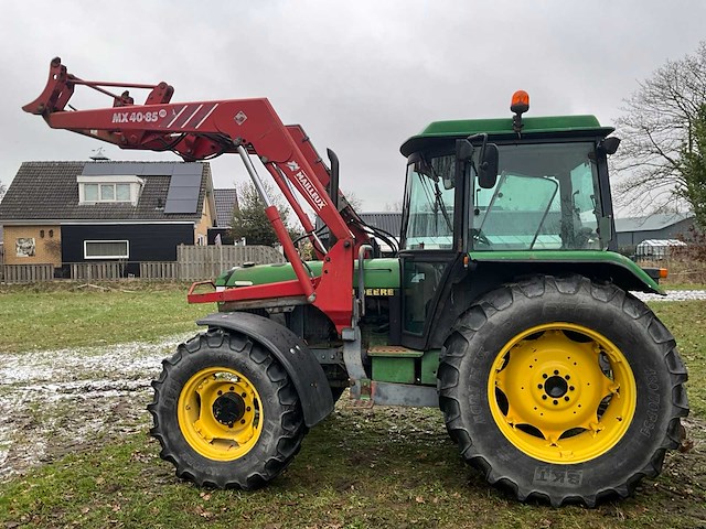 1988 john deere 2650 vierwielaangedreven landbouwtractor met voorlader - afbeelding 36 van  36