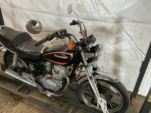 1988 kawasaki chopper kz 305 csr motorfiets - afbeelding 5 van  7