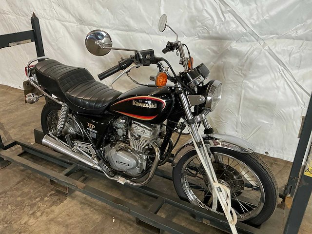 1988 kawasaki chopper kz 305 csr motorfiets - afbeelding 1 van  7