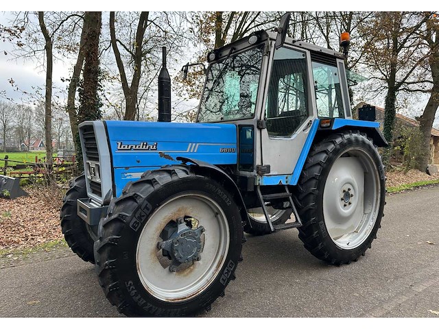 1988 landini dt 6880 vierwielaangedreven landbouwtractor - afbeelding 1 van  9
