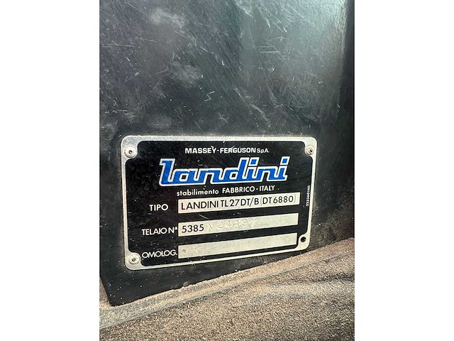 1988 landini dt 6880 vierwielaangedreven landbouwtractor - afbeelding 9 van  9