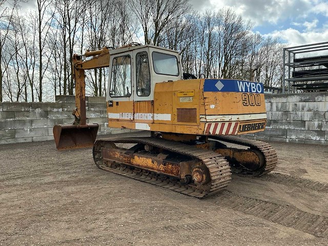 1988 liebherr r900b rupsgraafmachine - afbeelding 4 van  5